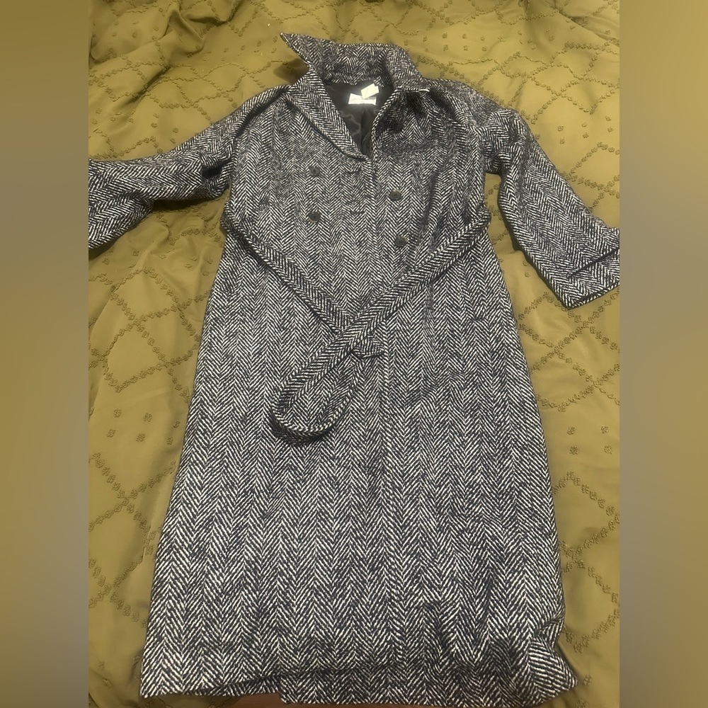 Abercrombie & Fitch Black and White Patterned Jacket